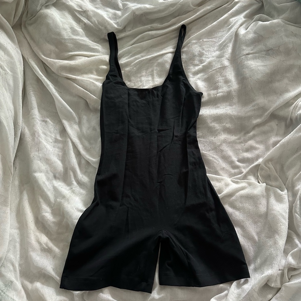 LOS ANGELES APPAREL BIKETARD IN BLACK